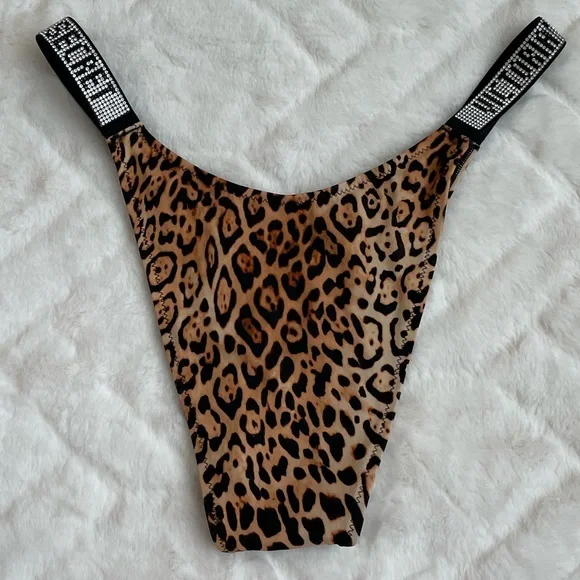 Victoria’s Secret Brazilian Shine Strap Bikini Bottom - Picture 2 of 3